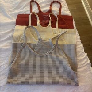 Ododos stretch knit yoga tank lot m/l